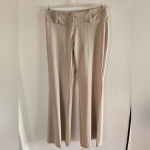 Rinascimento Beige Wide Leg Trousers